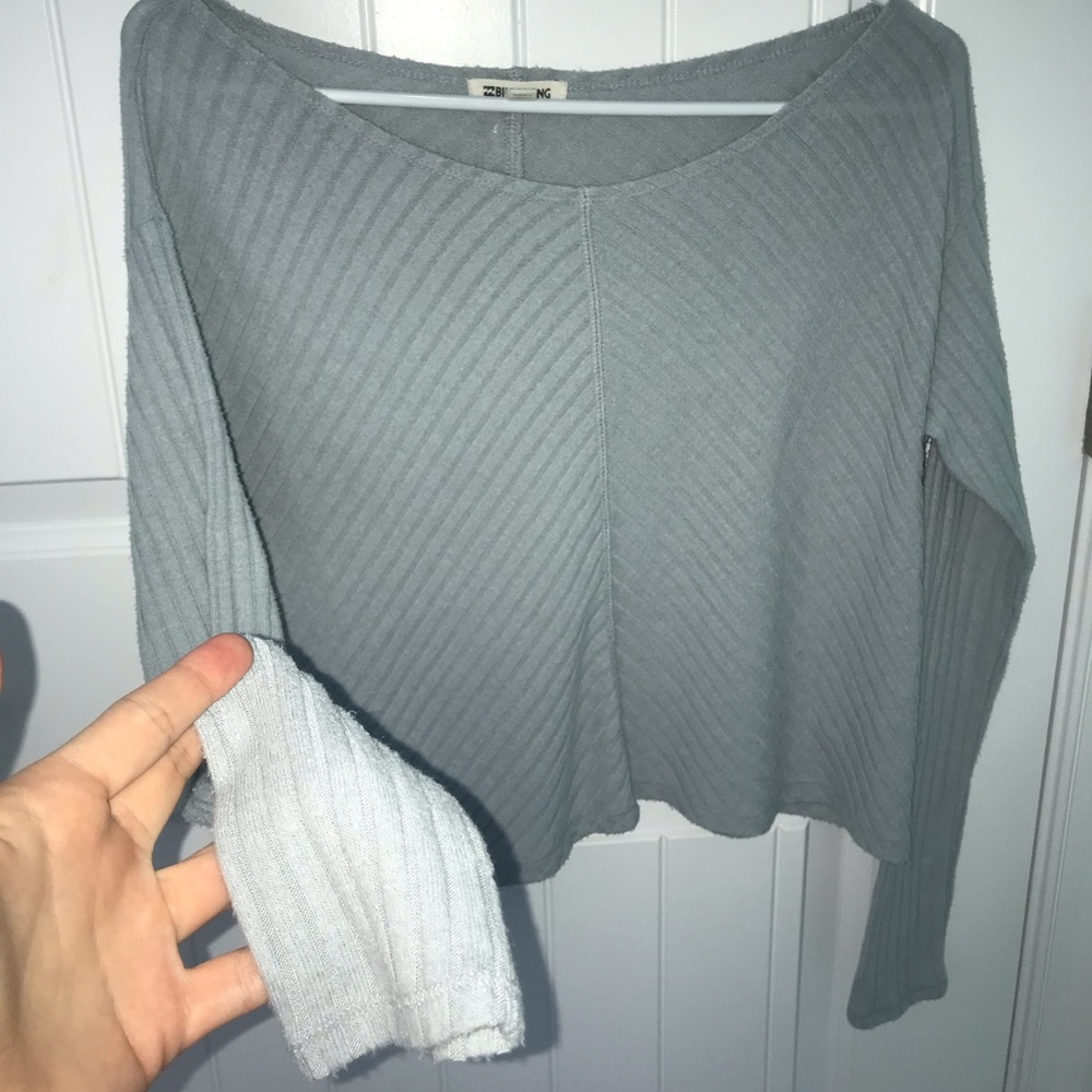 Billabong Blue Ribbed Long Sleeve! 😇